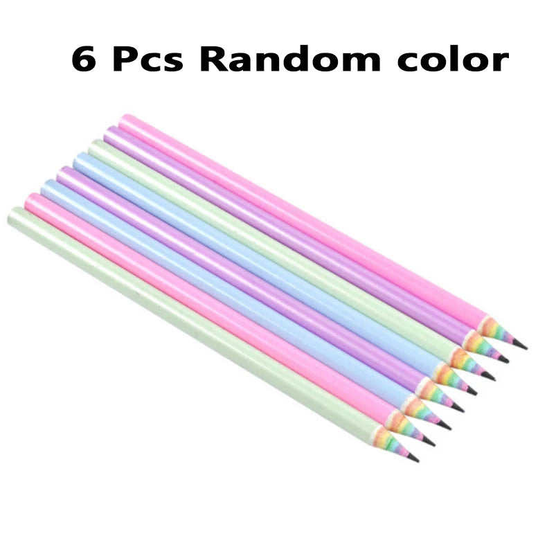 Kleurpotloden set Regenboog HB milieuvriendelijk voor creatief gebruik