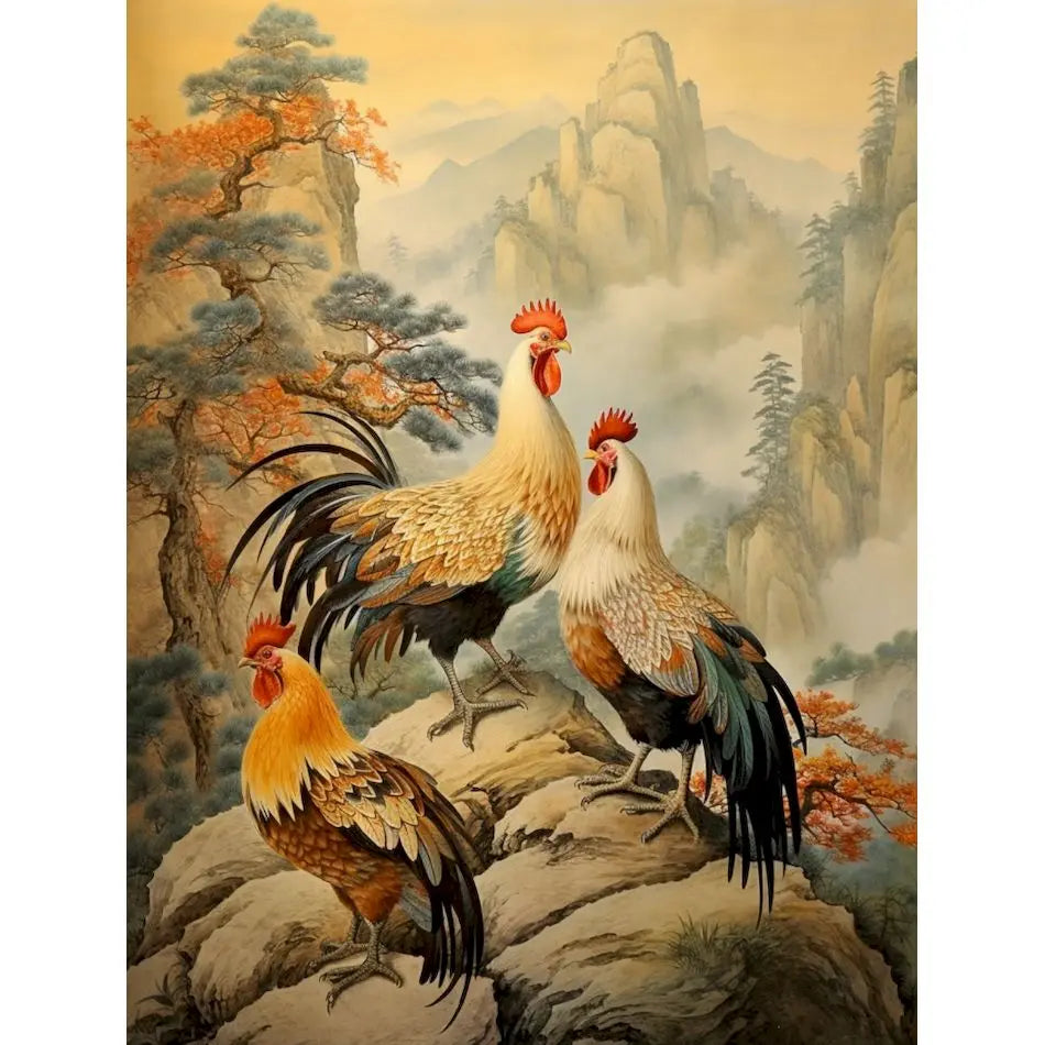 Schilderen op nummer - Diverse landschappen (keuze uit 15 afbeeldingen)