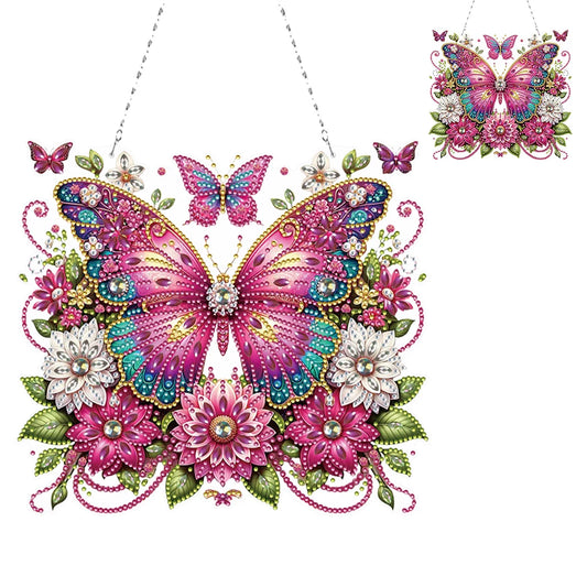 Diamond Painting Hangend Ornament voor Muur en Raam Decoratie - LB296