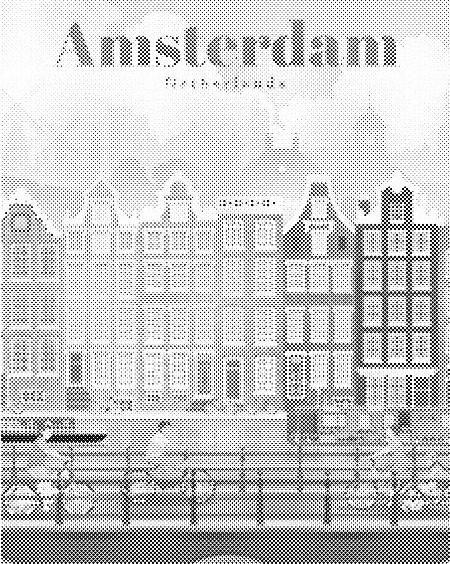 DOT Painting Landschappen - Voorbedrukt Canvas (40x50 cm of 60x75 cm)