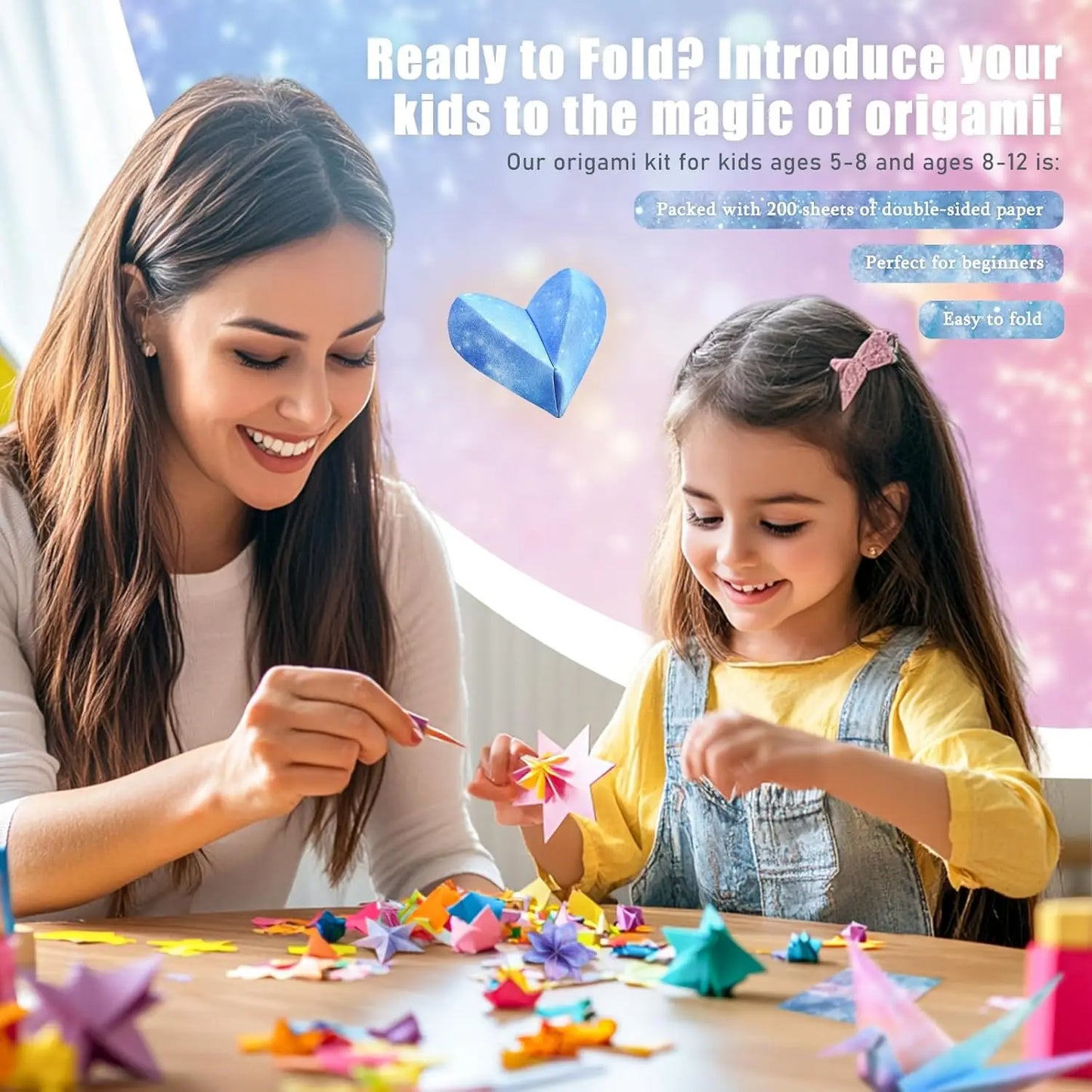 Papier voor kaarten maken en scrapbook – Dubbelzijdig origami papier