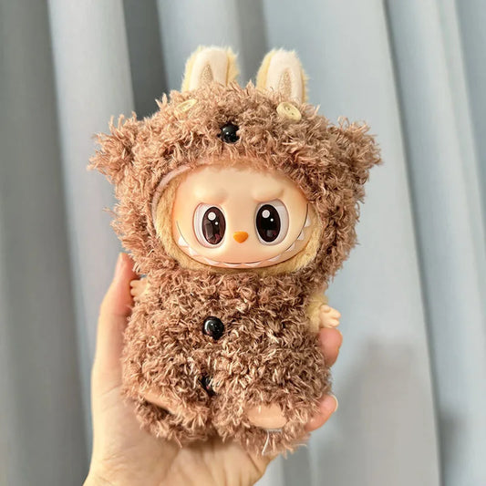 Kleding voor Labubu poppen – Outfit set voor 15/17 cm knuffelpoppen