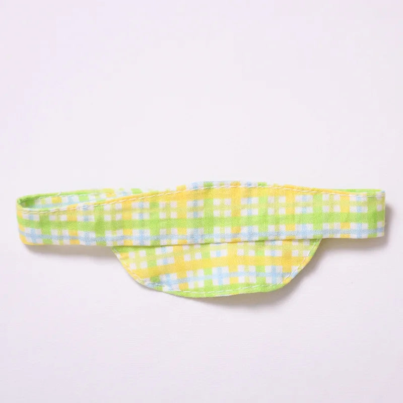 Kleding voor Labubu poppen – Regenboog overall en hoed set 15/17cm