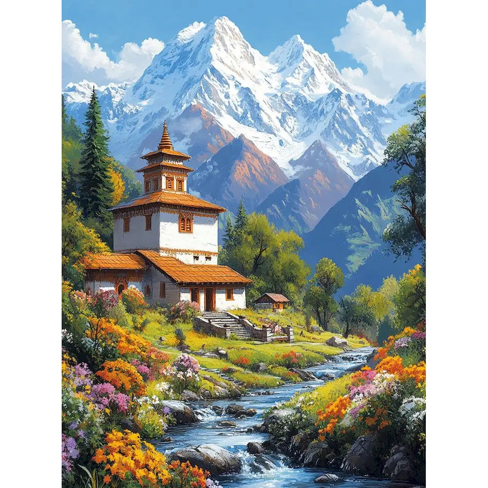 Schilderen op nummer Landschappen - Prachtige landschappen in diverse ontwerpen