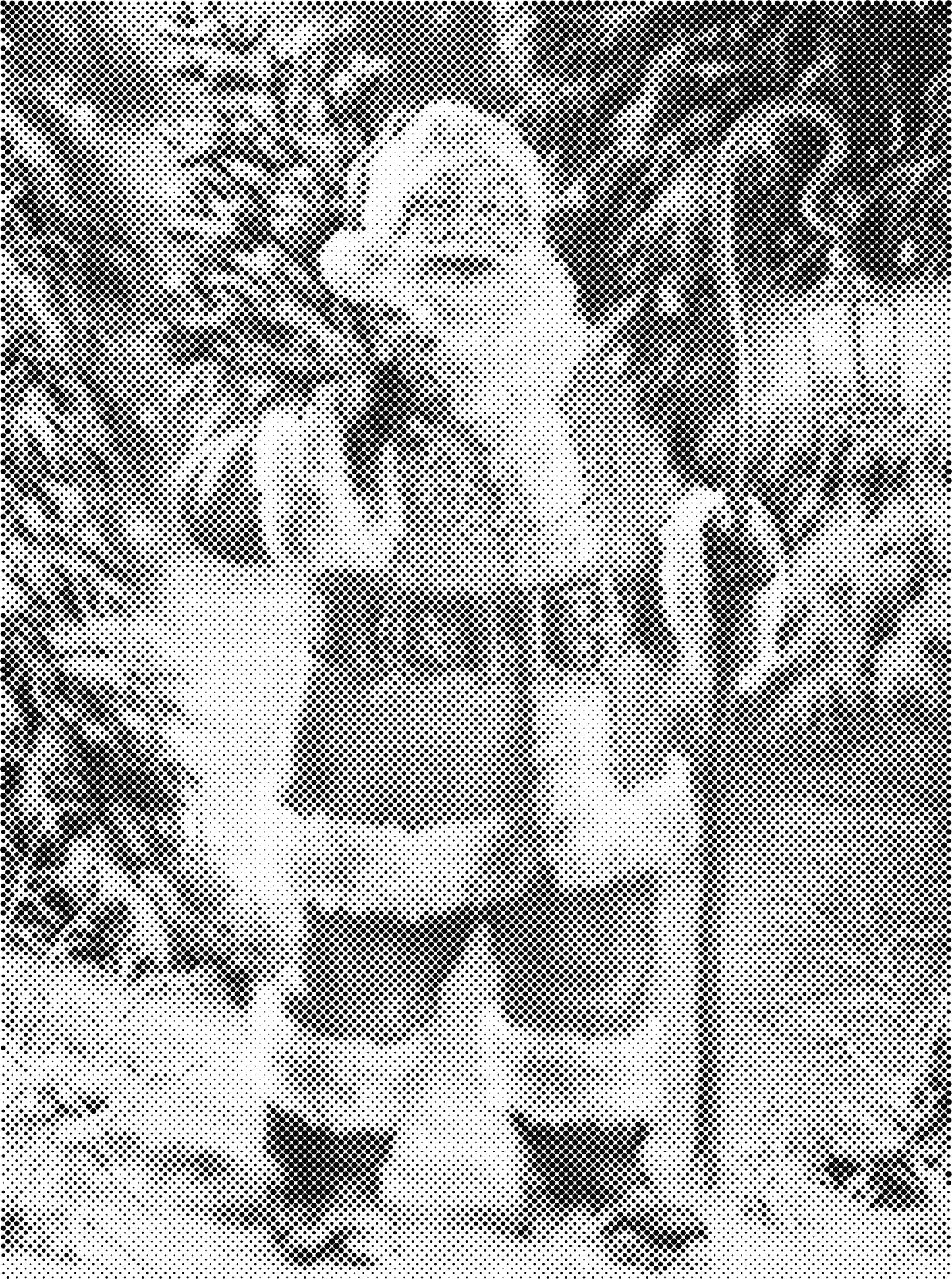 DOT Painting Cartoon Kerst – Één Kleur Stippelkunst