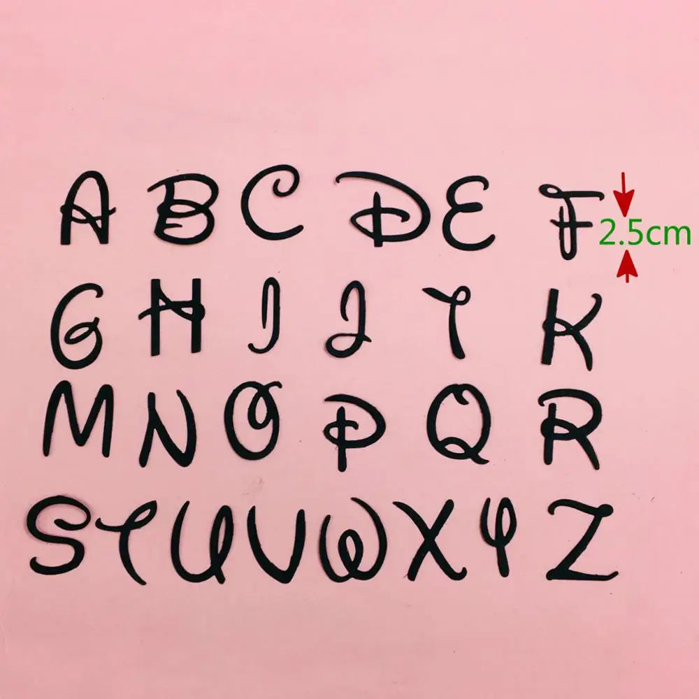 Metalen snijmal Bloem Letter voor scrapbooking en kaarten