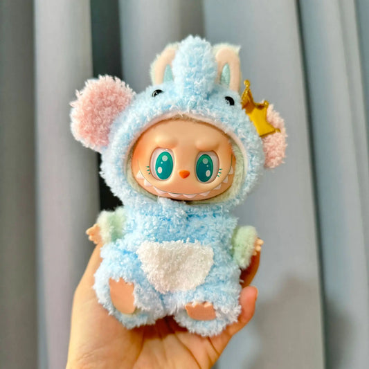 Kleding voor Labubu poppen – Outfit set voor 15/17 cm knuffelpoppen