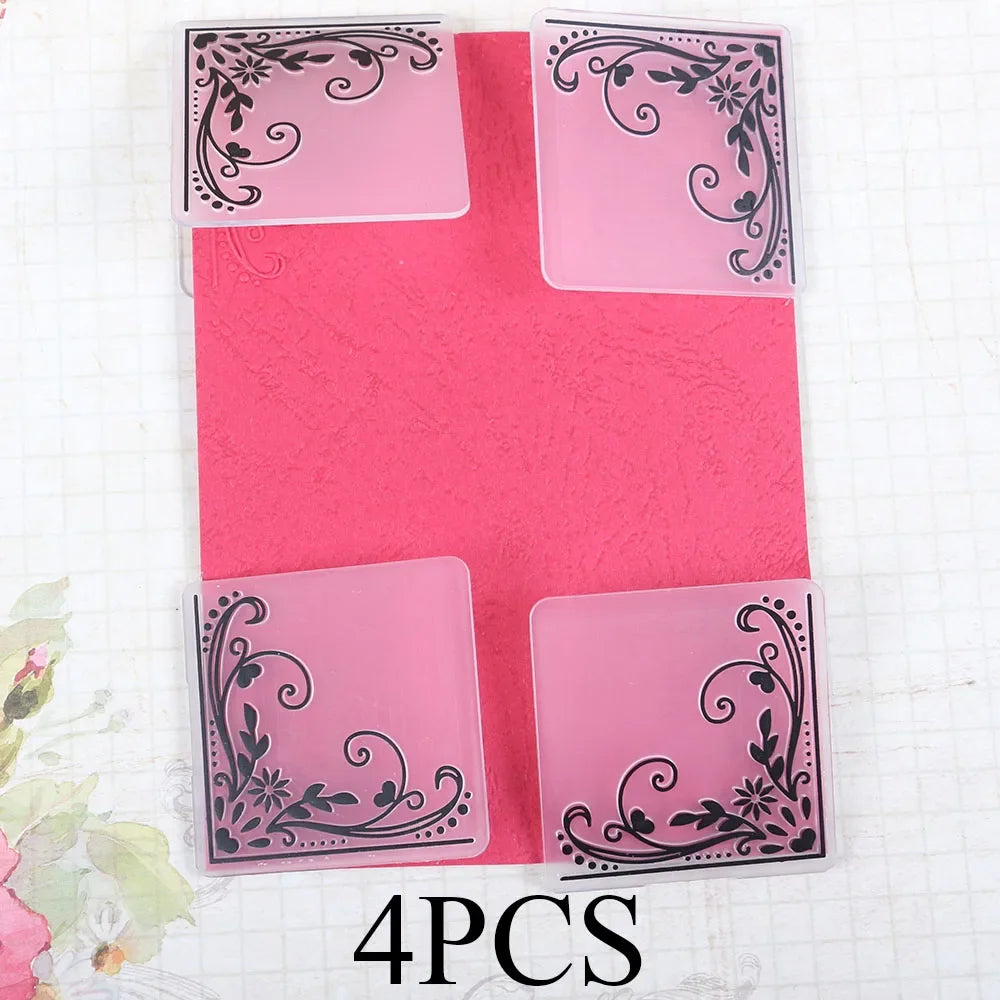 Embossing folder ster patroon voor scrapbooking en kaarten 14,8×10,4 cm