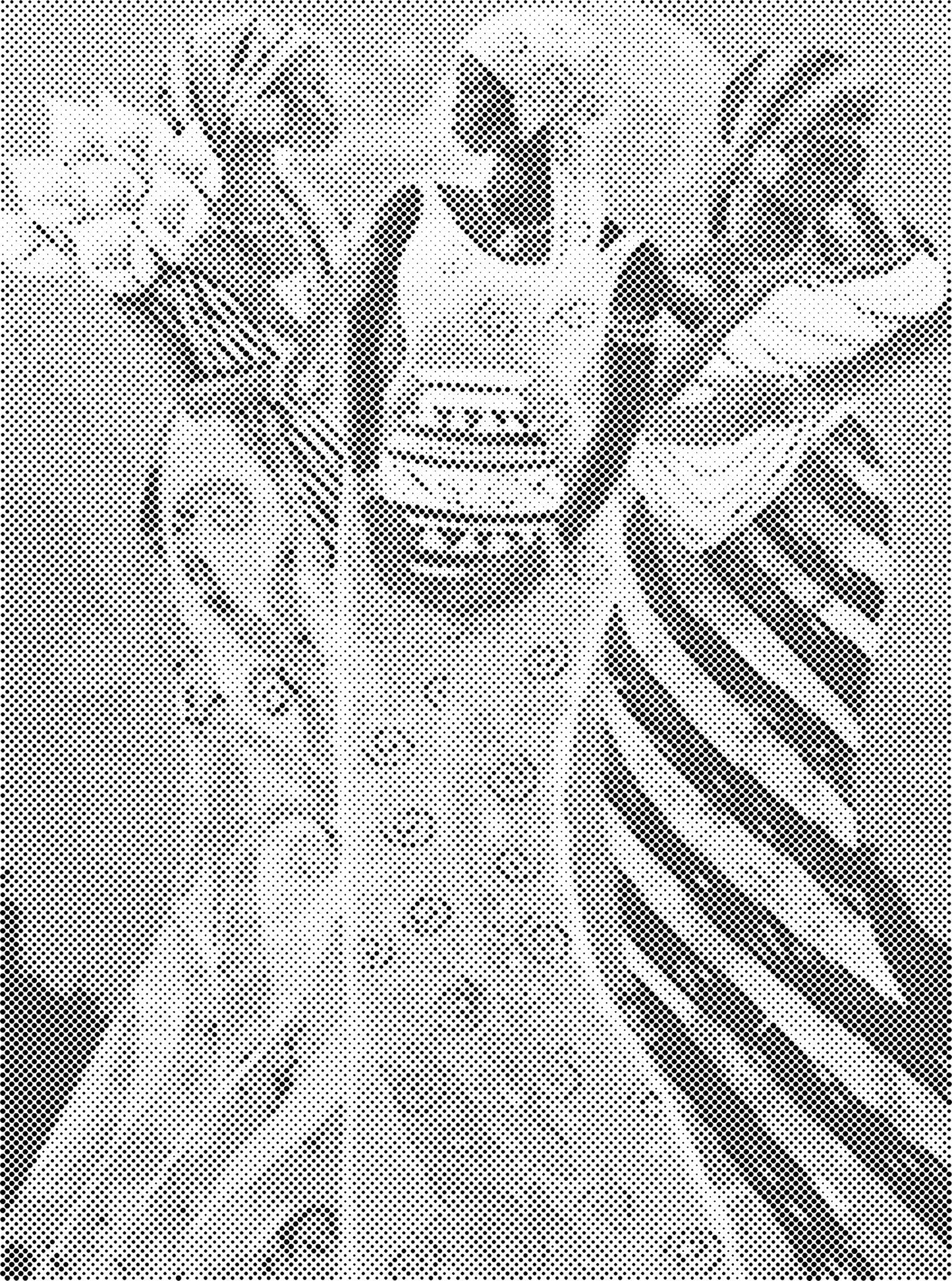 DOT Painting 30x40cm - Abstracte Stippelkunst in Één Kleur