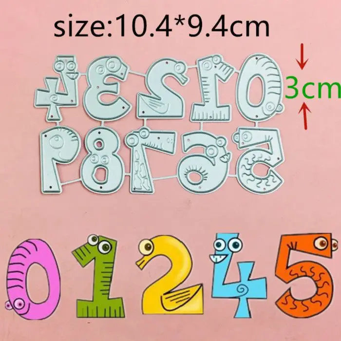 Metalen snijmal Bloem Letter voor scrapbooking en kaarten