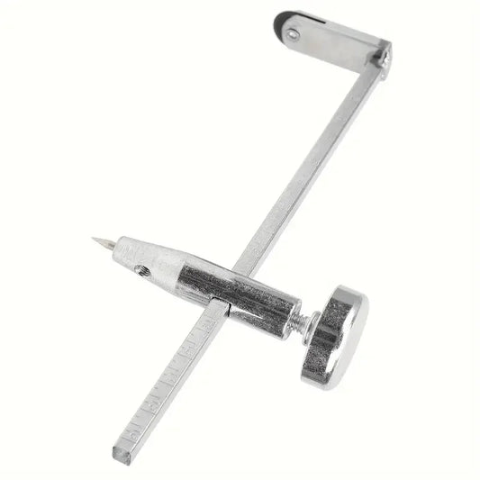 Maak perfecte ronde uitsnijdingen met de verstelbare gipsplaat cirkelsnijder – 1 stuk