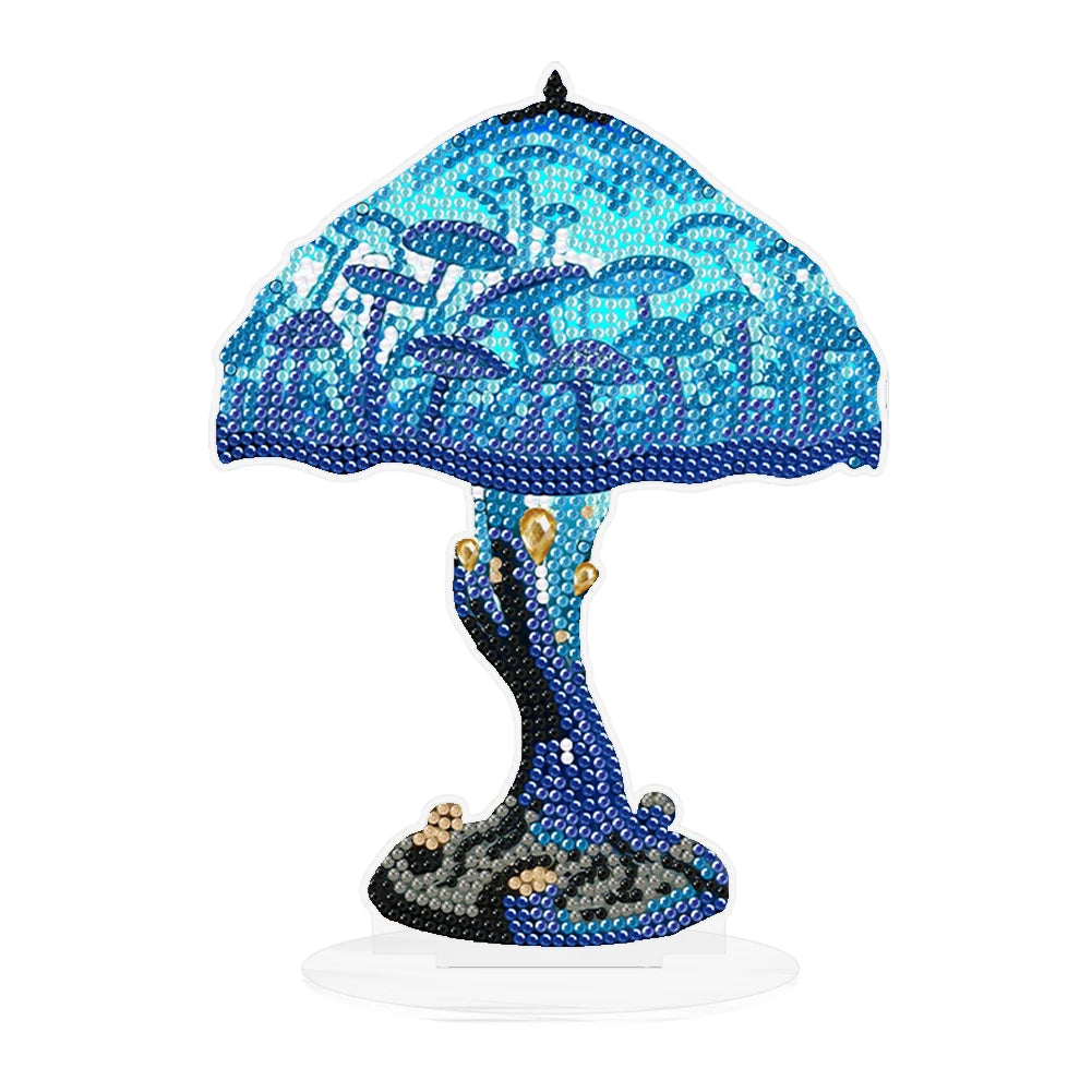Diamond Painting Lamp Paddenstoel Tafellamp Met Steentjes