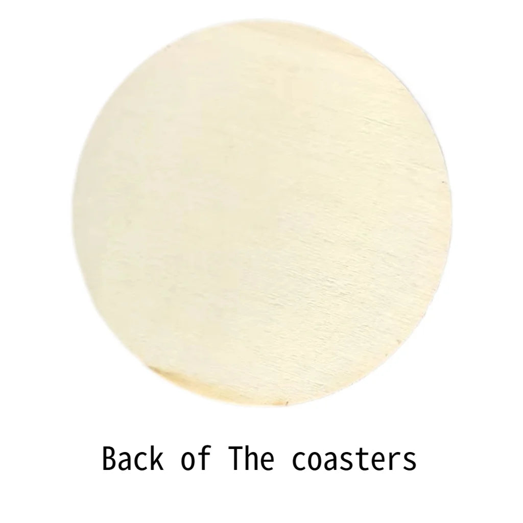 Diamond Painting Onderzetters Landschap Set Met Houder -