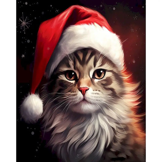 Schilderen op nummer Kerst Dieren met Acrylverf en Lijst (optioneel) - 9962885