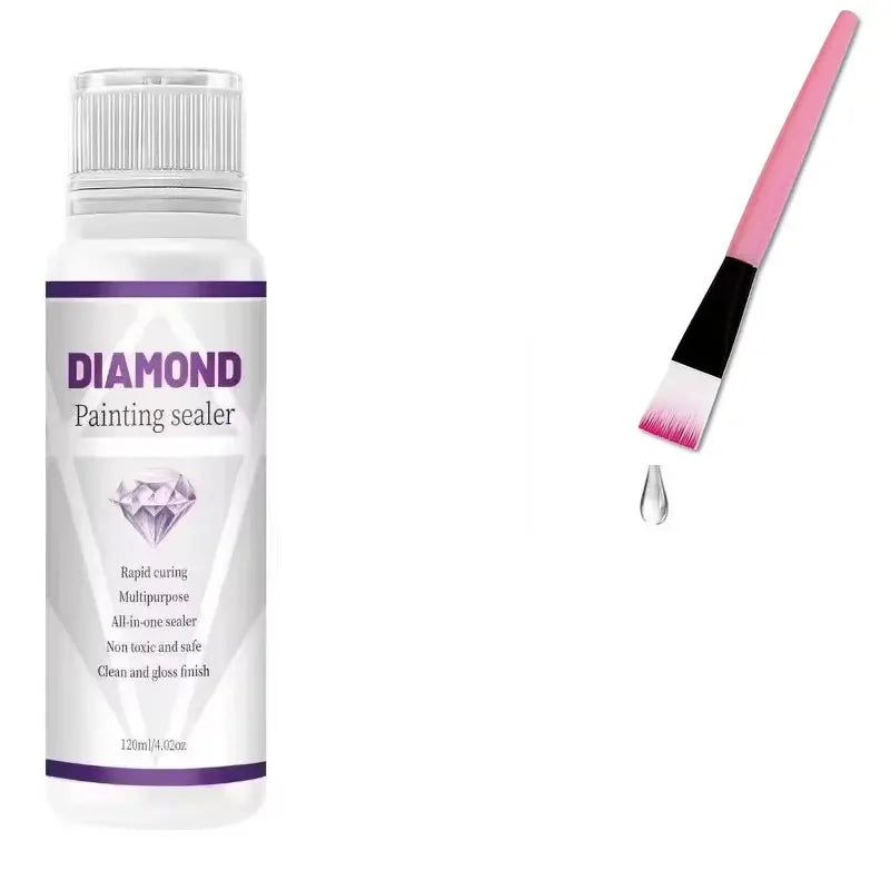 Diamond Painting Sealer – Permanente Hechting en Bescherming, 100ml
