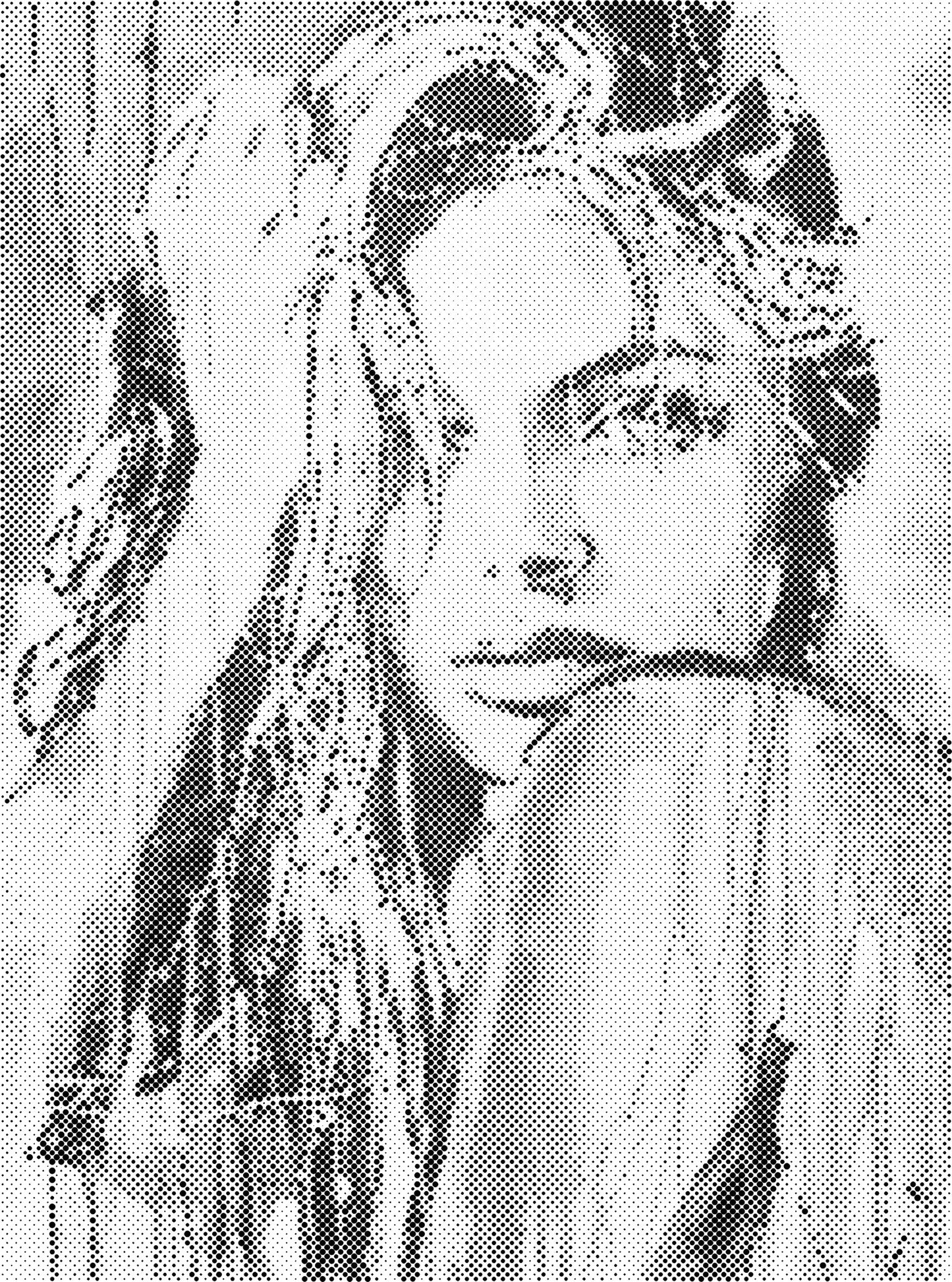 DOT Painting - Dikke Dames en Vrouwelijke Portretten