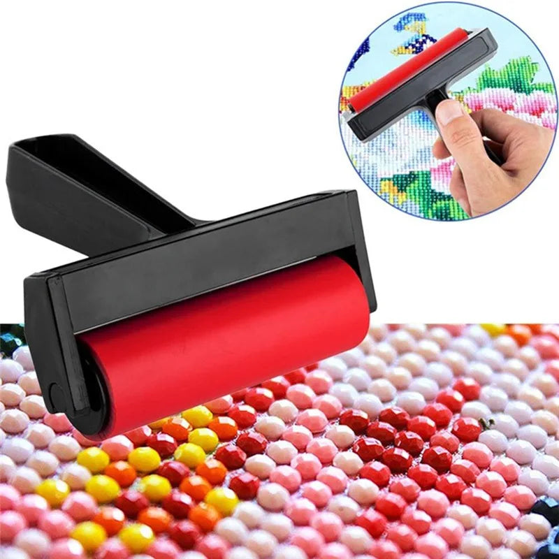 Diamond Painting Rubber Roller voor Strass Steentjes – Accessoire voor Glad Resultaat