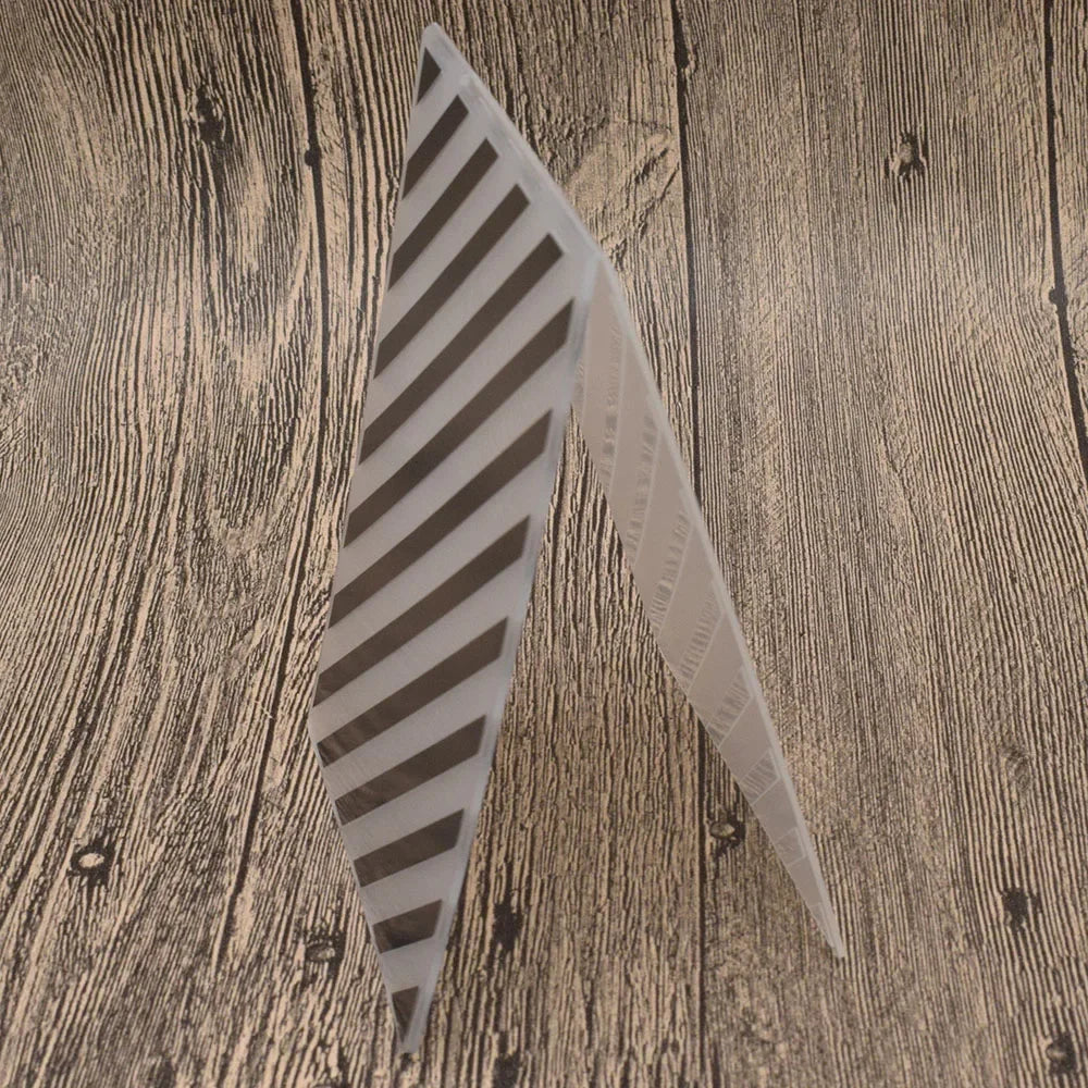 Embossing folder lijn patroon voor kaarten en scrapbooking