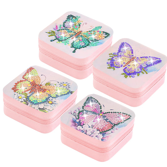 Diamond Painting Sieradendoosje met Vlinder – Handige Reisopberger