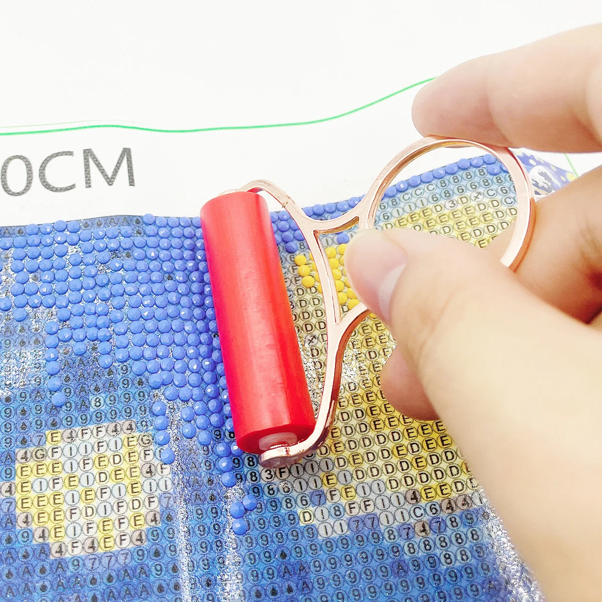 Diamond Painting RVS Metalen Roller Pen voor Strakke Steentjes