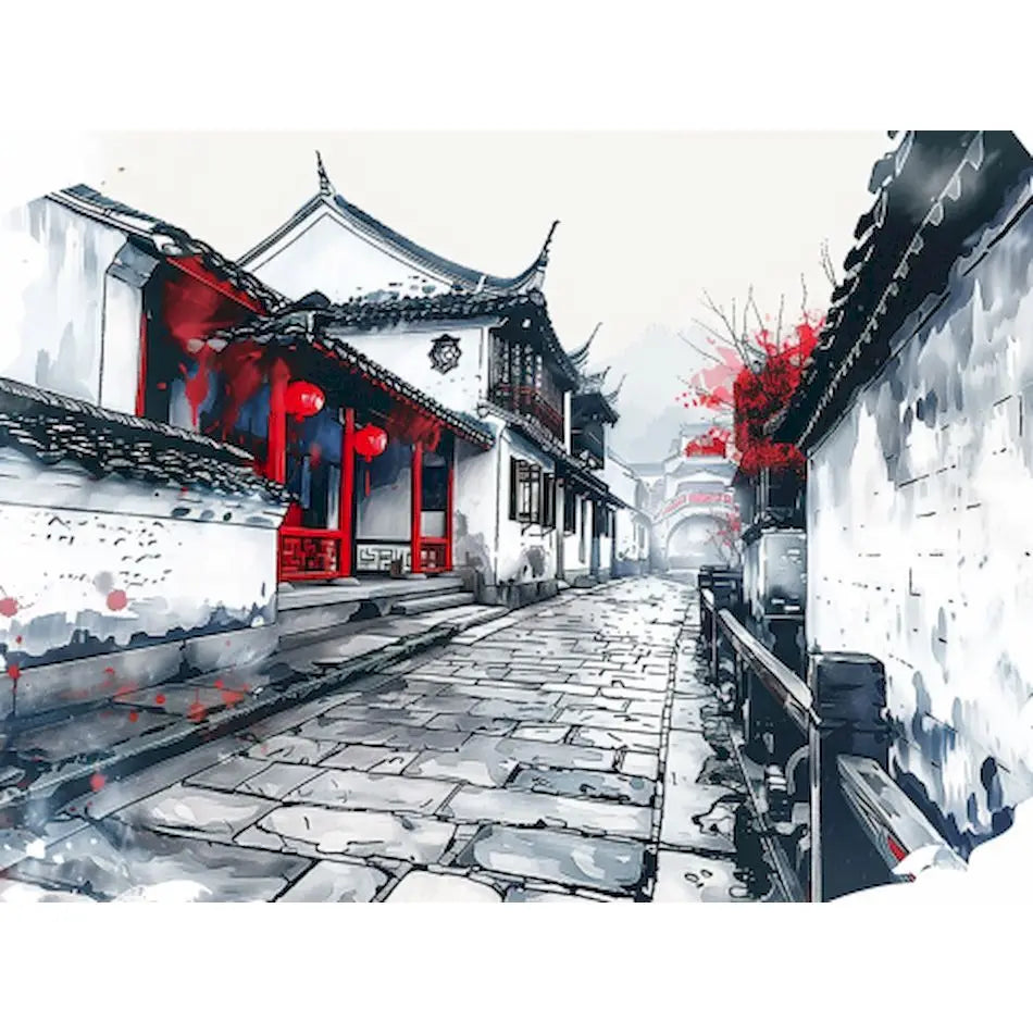 Schilderen op nummer - Diverse landschappen (keuze uit 15 afbeeldingen)