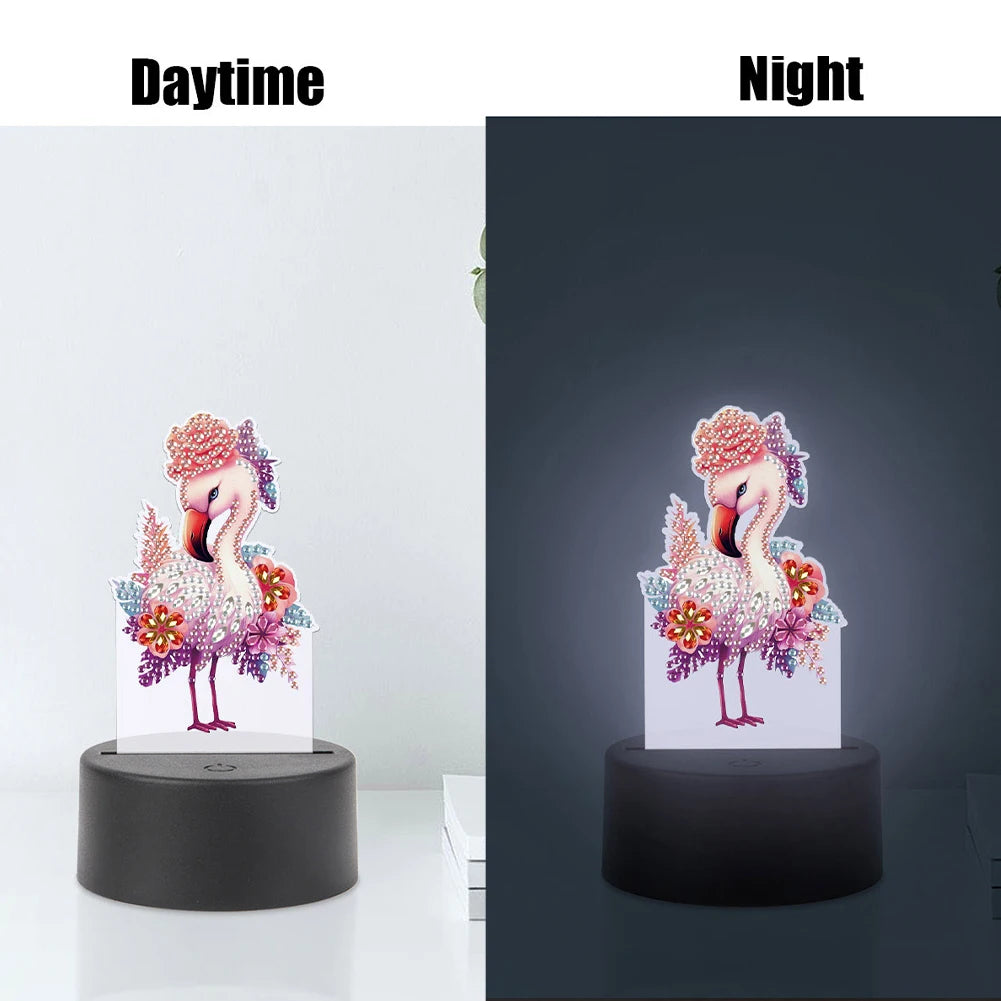 Diamond Painting Lamp Dubbelzijdige LED Nachtlamp van Acryl
