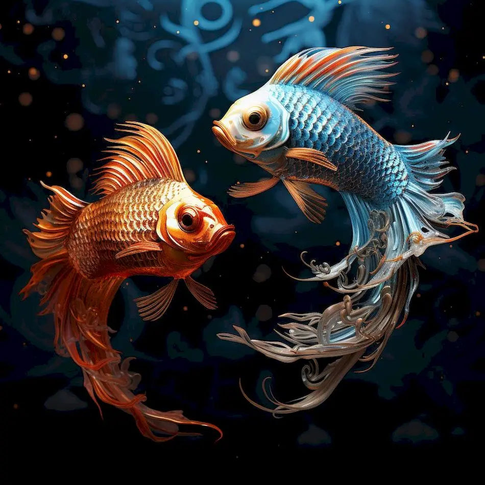 Diamond Painting Dieren Volledig Rond of Vierkant - Vissen