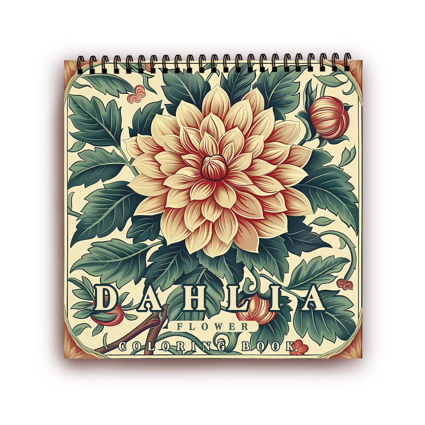 Kleurboek voor volwassenen en tieners – Spiraalontwerp met dik papier voor ontspanning en creativiteit