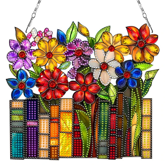 Diamond Painting Hangend ornament acryl raamdecoratie met strasstenen