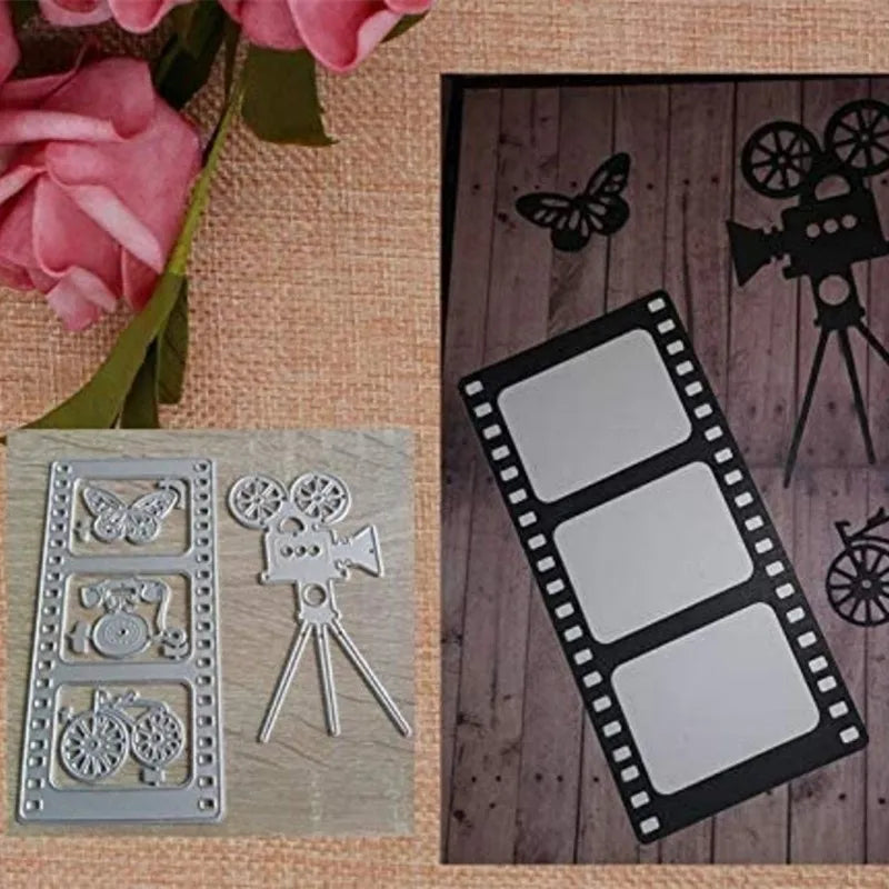 Metalen snijmal Camera Frame voor scrapbooking en kaarten