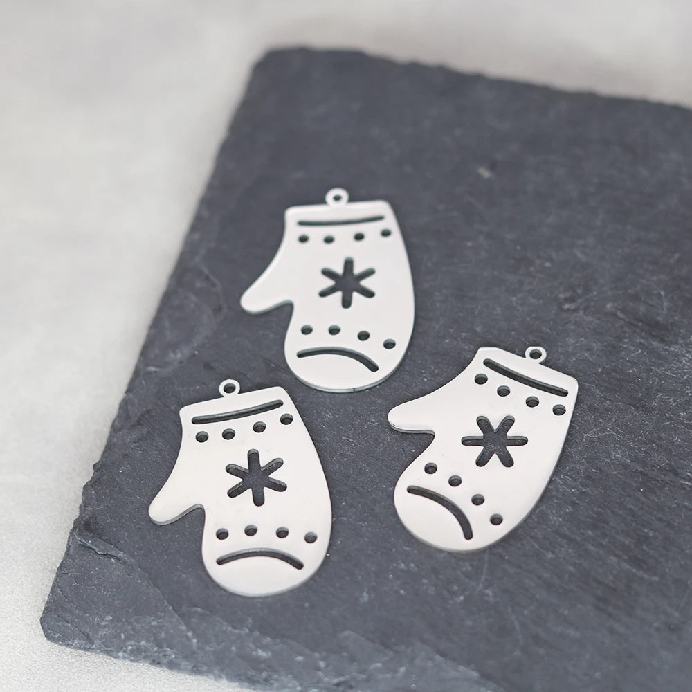 Kerst hangers sneeuwvlok rendier, bel, Kerstboom, Kerstman en meer – vele varianten - 3 stuks