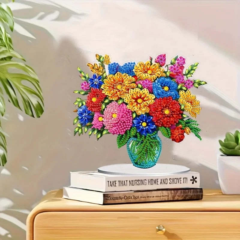 Diamond Painting Tafelornament Bloemmotief Decoratief