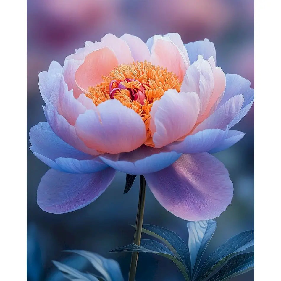 Schilderen op nummer Bloemen en Planten met Zonnebloemen en Lotus