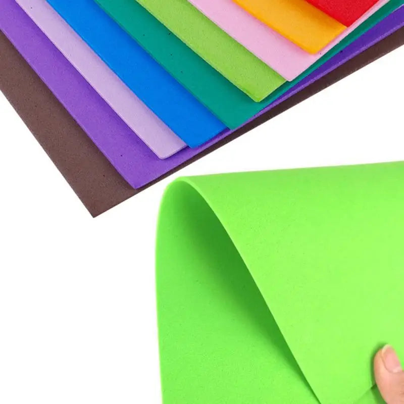 Papier voor kaarten maken & Scrapbook Gekleurde Foamvellen Set 5-10 Stuks