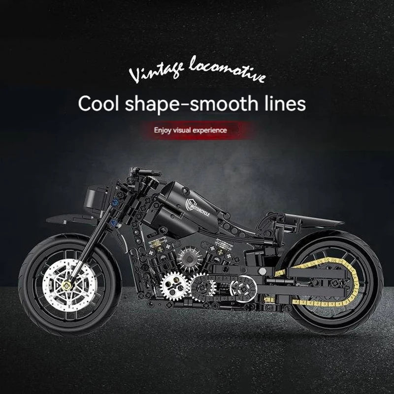 Bouwpakket motoren - Technische race en cruiser motor bouwset