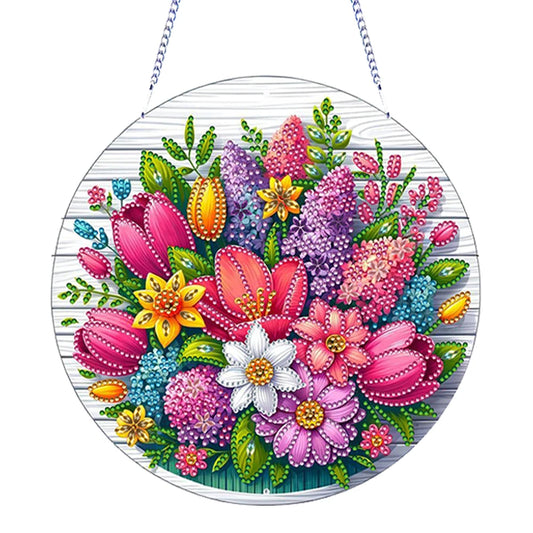 Diamond Painting Hangend ornament Acryl Dieren voor Raam en Tuin - LX069