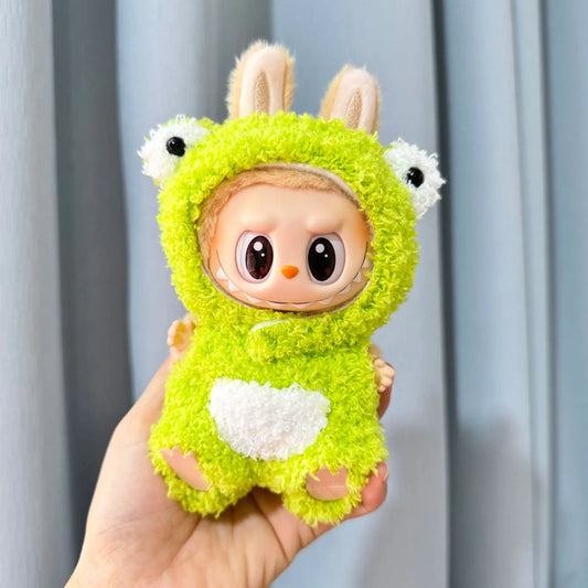 Kleding voor Labubu poppen – Outfit set voor 15/17 cm knuffelpoppen