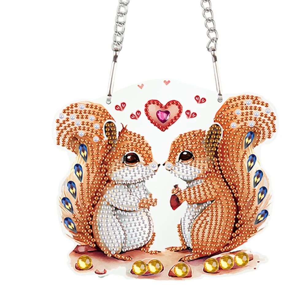 Diamond Painting Hangend ornament Liefdes Hanger Knutselset - HGJ268