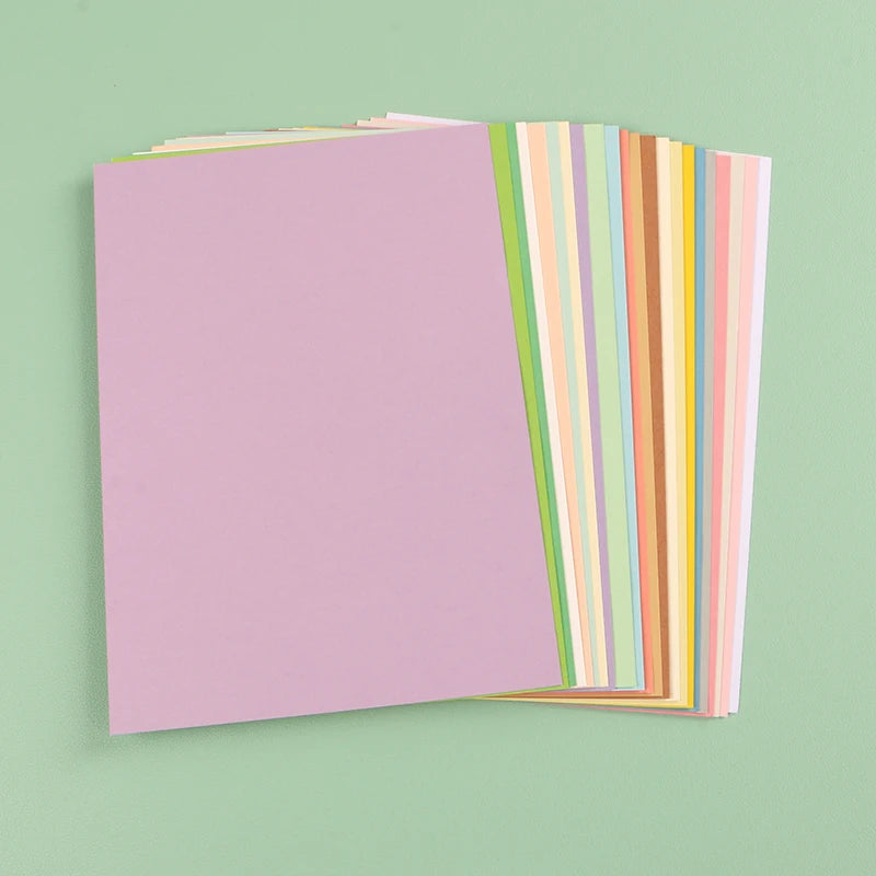 Papier voor plakboek en kaarten maken A4 250g gekleurd karton