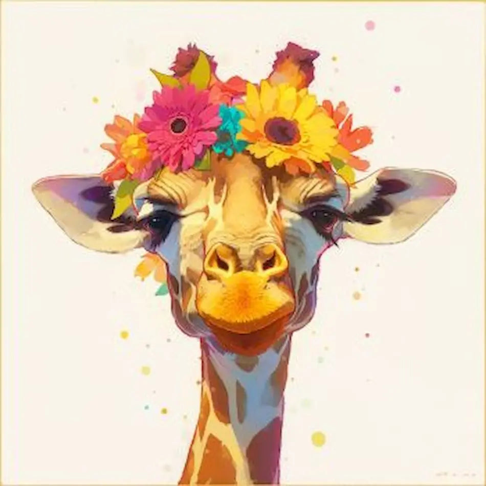 Diamond Painting Dieren Volledig Rond of Vierkant - Giraf