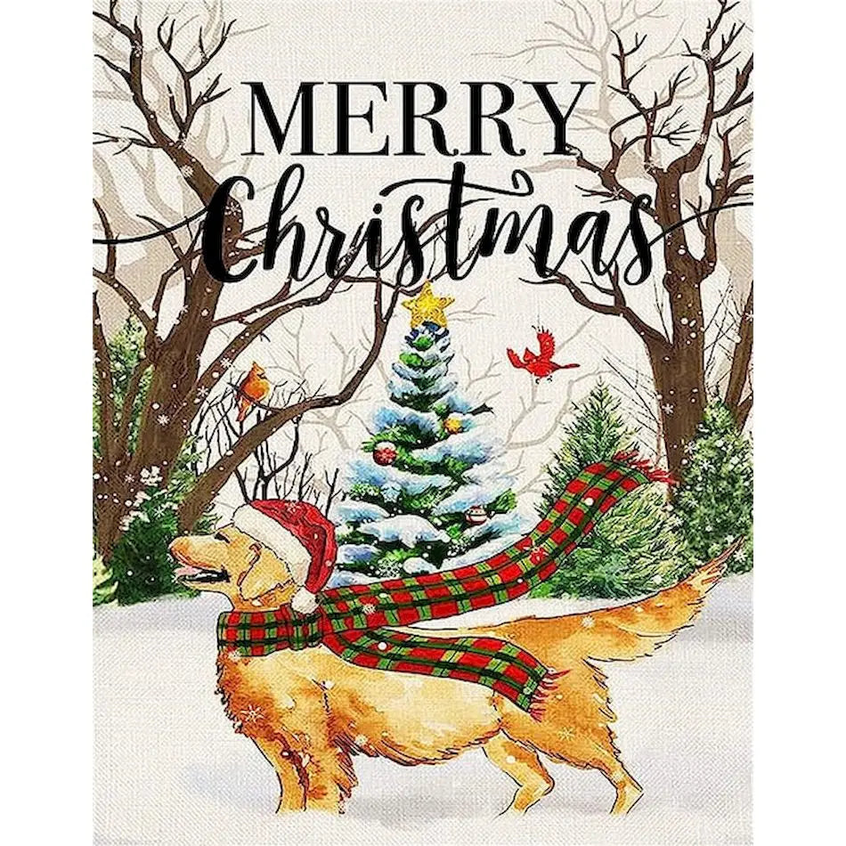 Schilderen op nummer Kerst Dieren met Acrylverf en Lijst (optioneel) - 9944102