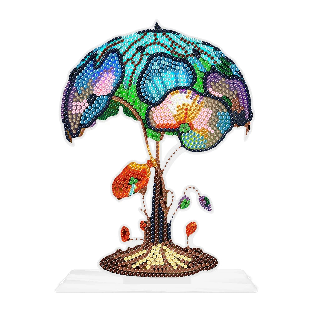 Diamond Painting Lamp Paddenstoel Tafellamp Met Steentjes