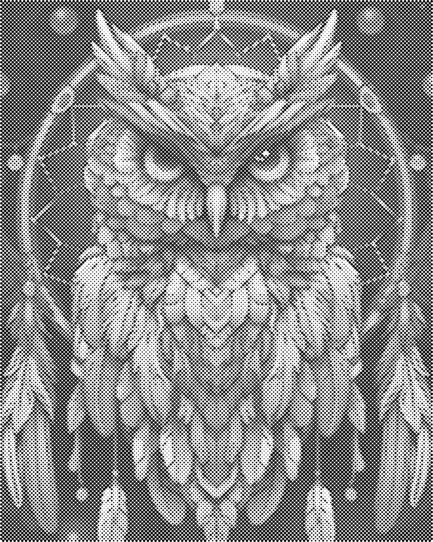 DOT Painting - Dieren op Canvas (40x50cm / 60x75cm)