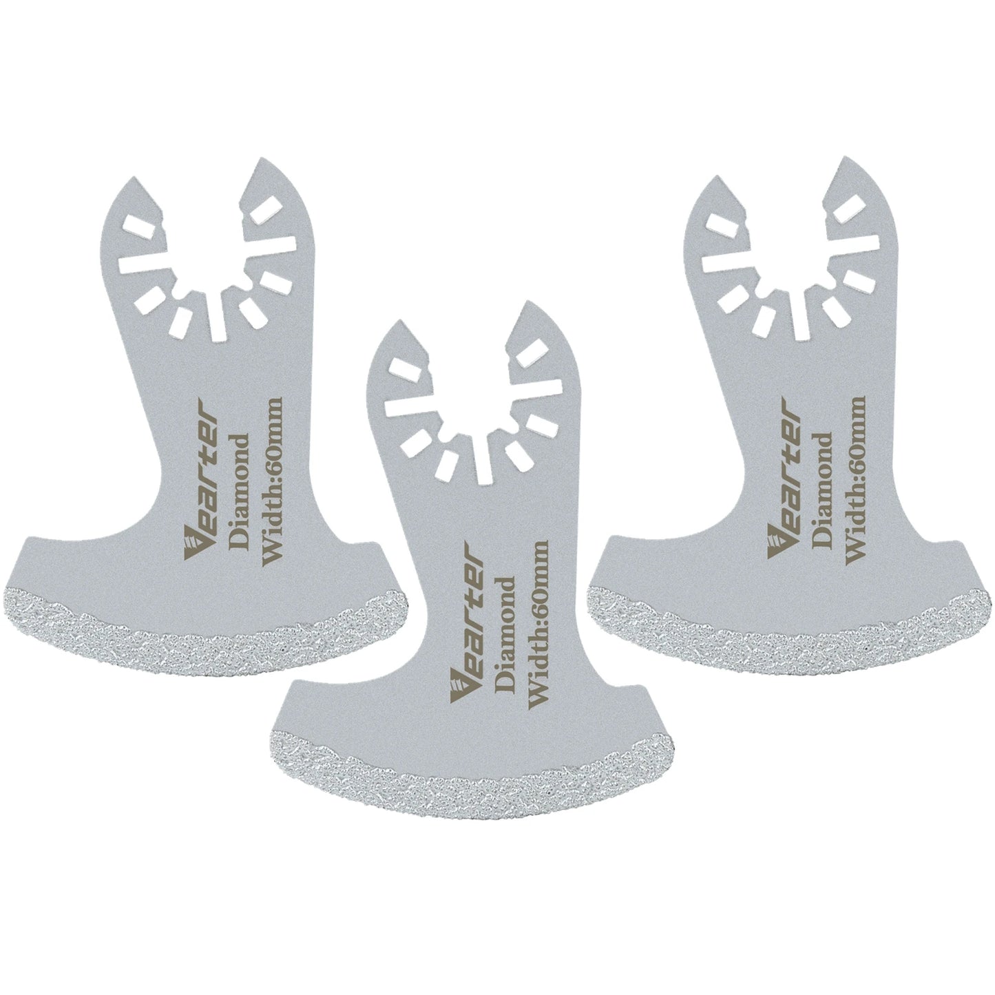 Vearter diamant zaagblad voor precisie voegverwijdering – oscillerend multitool mes (3 stuks)