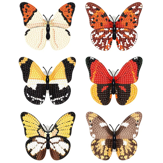 Diamond Painting Sticker set Vlinders - Creatieve Mozaïek Decoratie Set - QCHDD01