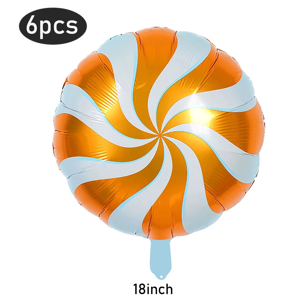 Opblaasbare kerst snoepstok en lolly folieballonnen set – feestdecoratie