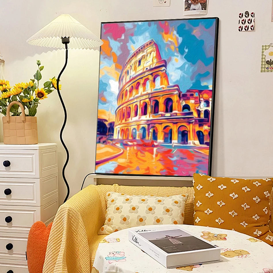 Schilderen op nummer Landschappen - Prachtige landschappen in diverse ontwerpen