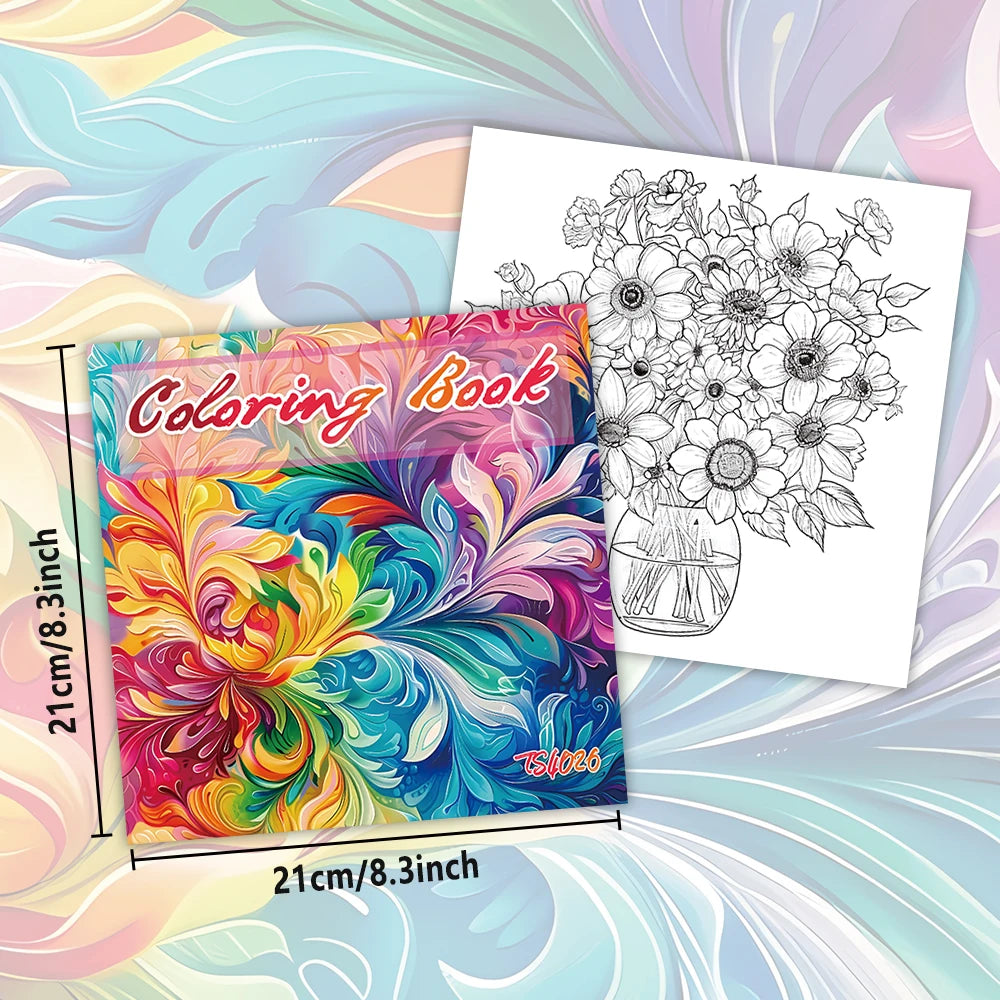 Kleurboek voor volwassenen – 30 kleurplaten voor tienermeisjes