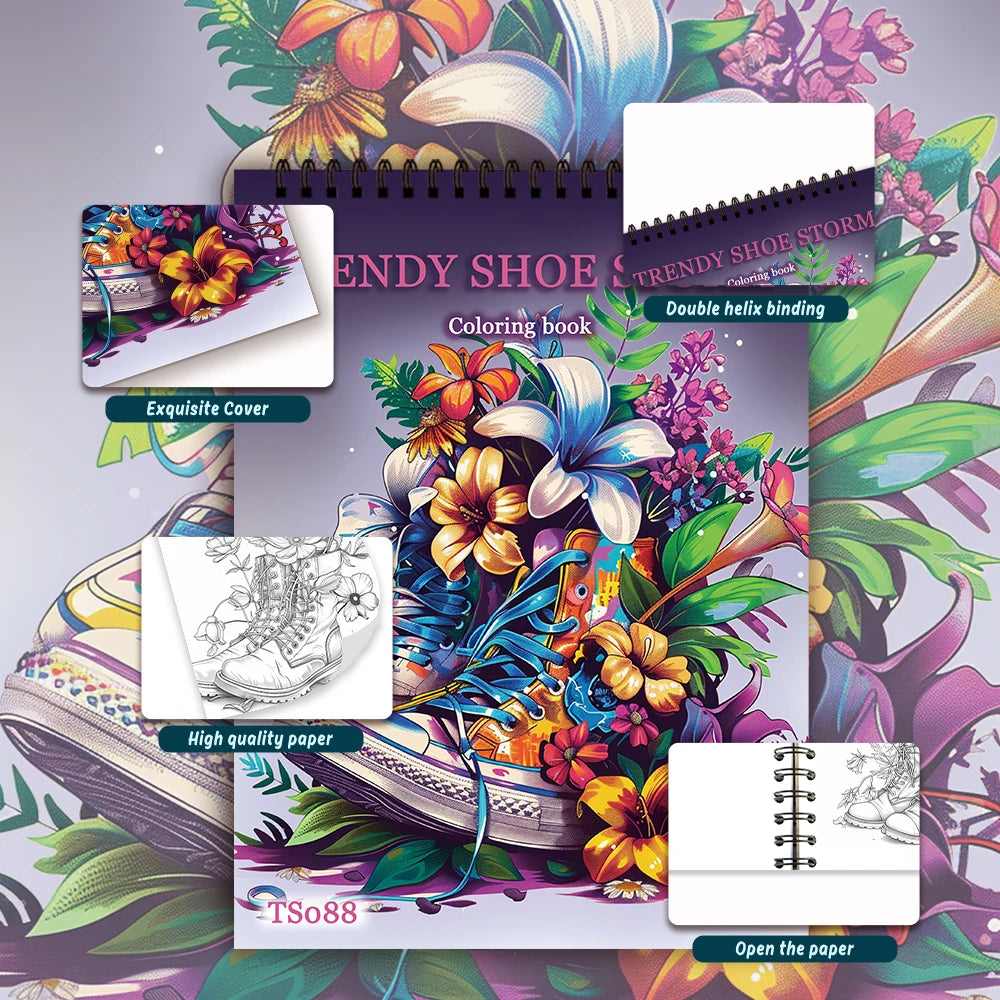 Kleurboek voor volwassenen – 30 Pagina’s met Humor & Ontspanning