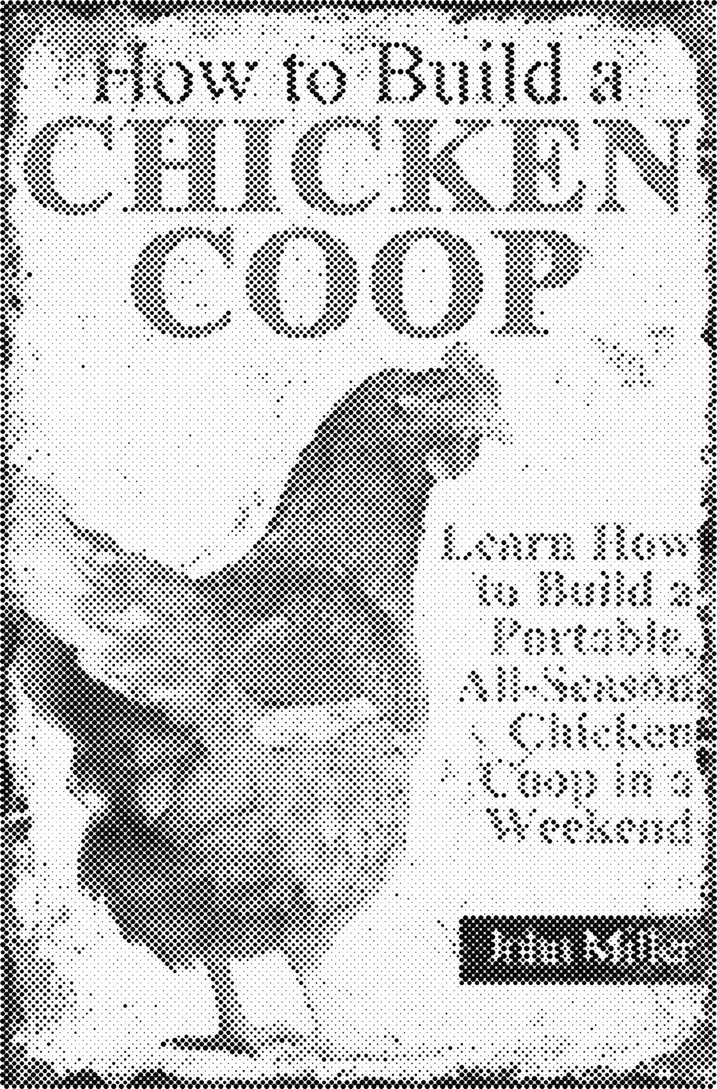 DOT Painting – Kippen & Hanen – 40x60cm t/m 60x90cm – Met of zonder stiften